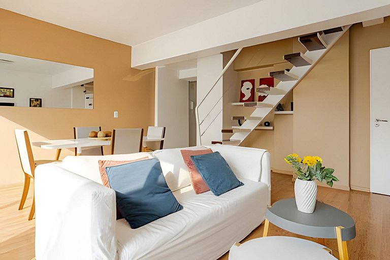 Penthouse de 3 pisos integrados en Recoleta