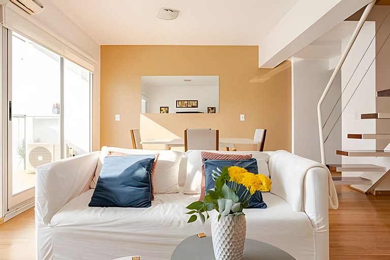 Penthouse de 3 pisos integrados en Recoleta