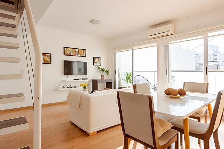 Penthouse de 3 pisos integrados en Recoleta