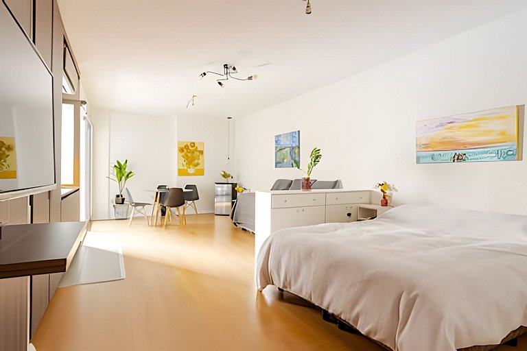 Moderno y amplio loft 50m2  en Recoleta
