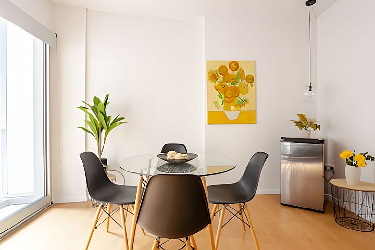 Moderno y amplio loft 50m2  en Recoleta