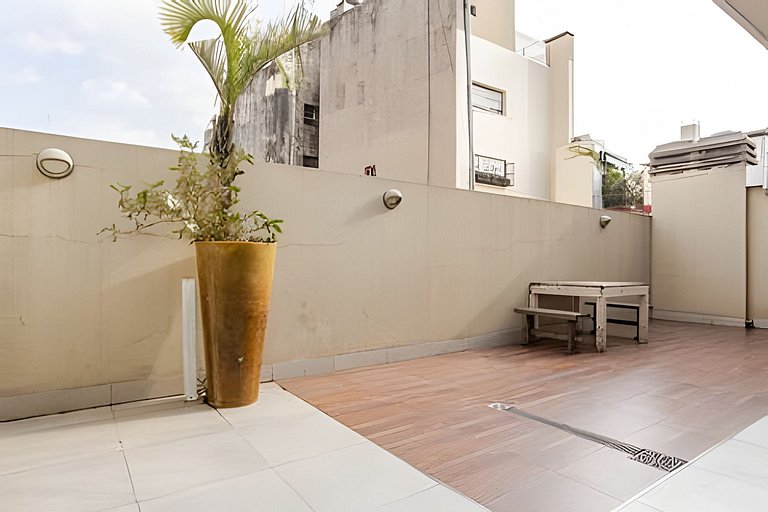 Moderno y amplio loft 50m2  en Recoleta