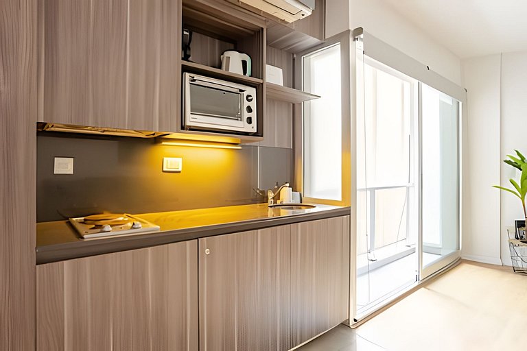 Moderno y amplio loft 50m2  en Recoleta