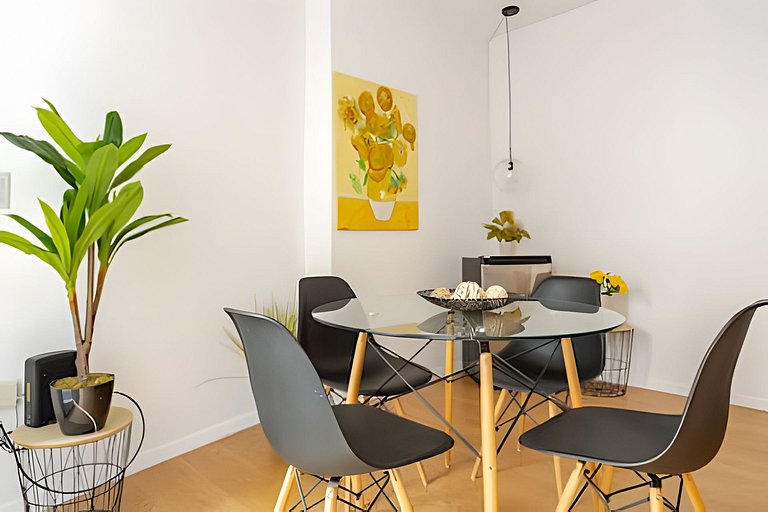 Moderno y amplio loft 50m2  en Recoleta