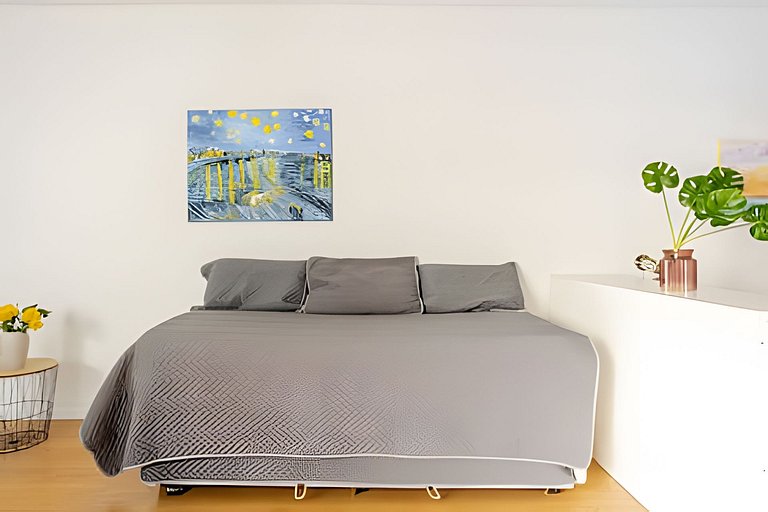 Moderno y amplio loft 50m2  en Recoleta