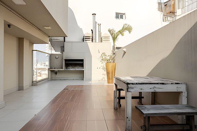 Moderno y amplio loft 50m2  en Recoleta