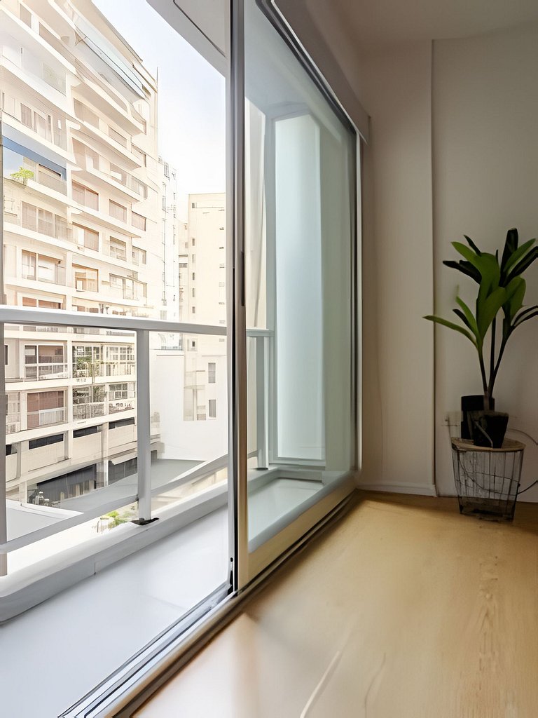 Moderno y amplio loft 50m2  en Recoleta