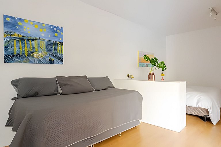 Moderno y amplio loft 50m2  en Recoleta