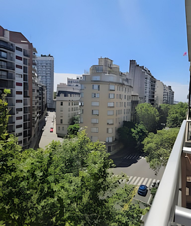 Departamento con vista única en Recoleta