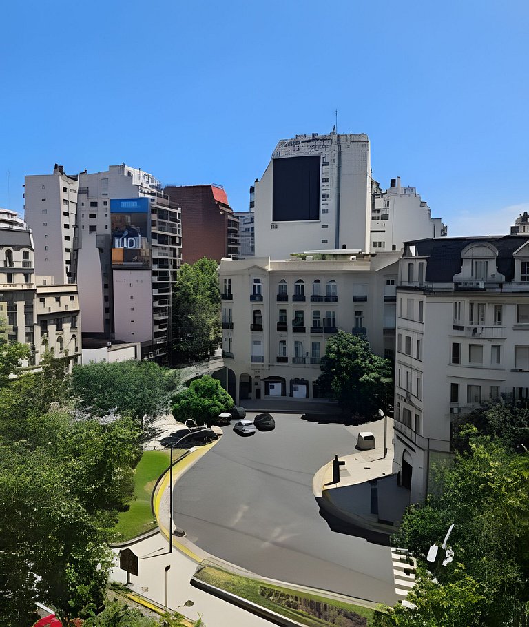 Departamento con vista única en Recoleta