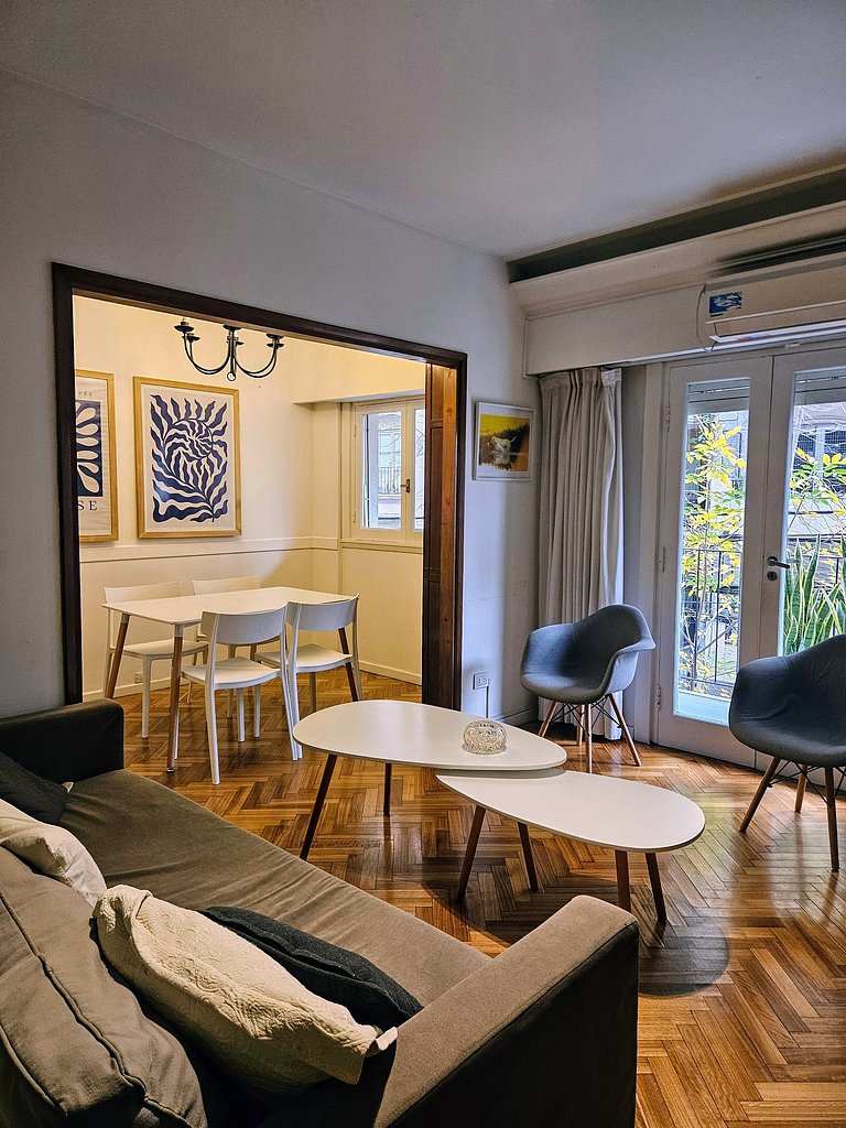 Confort y estilo en Recoleta – 2 dormitorios