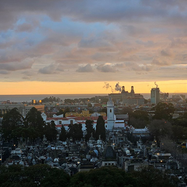 Departamento nuevo con vista única – Recoleta